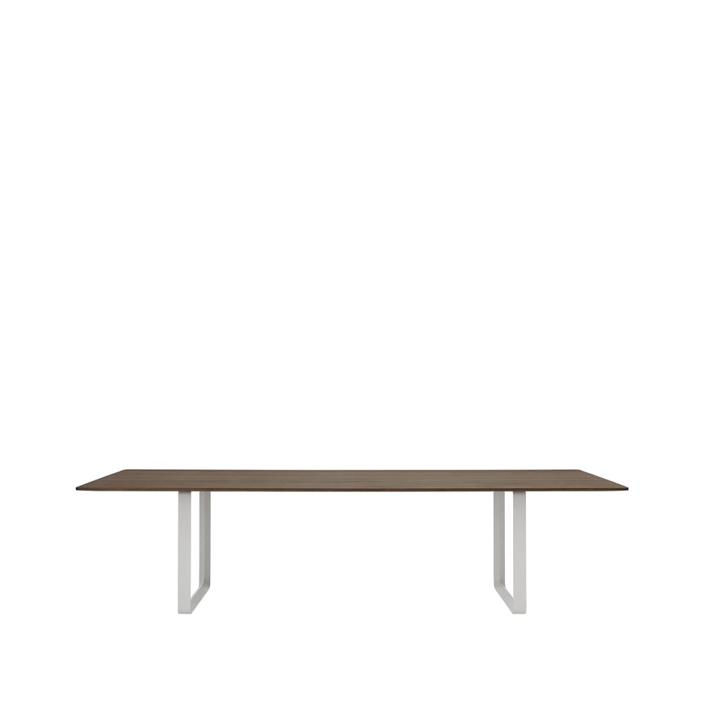 Muuto 70/70 Esstisch 295 x 108cm Solid Smoked oak-Grey