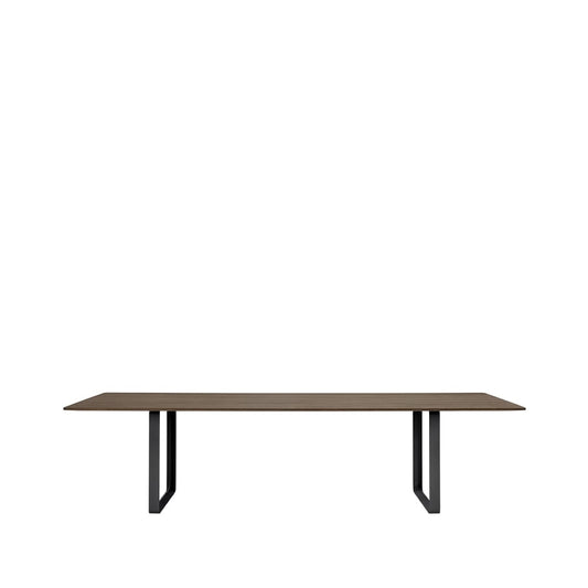 Muuto 70/70 Esstisch 295 x 108cm Solid Smoked oak-Black