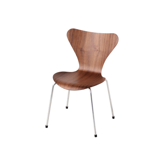 Fritz Hansen Series 7 Stuhl Miniatur Walnut