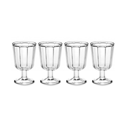 Serax Surface vitvinsglas 18 cl 4-pack Klar Klar