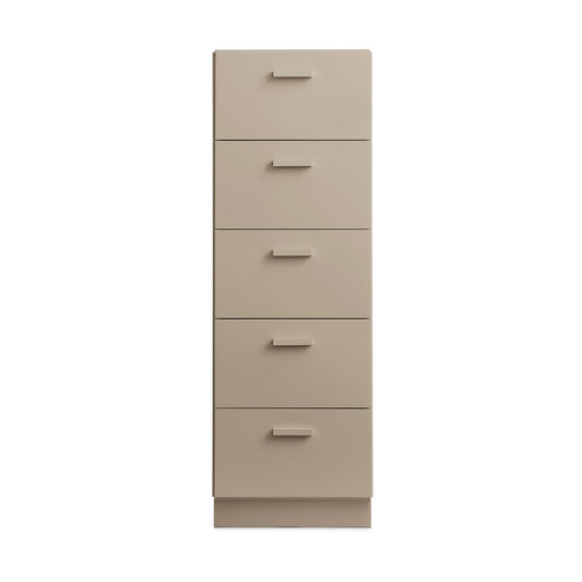 Relief Relief Kommode hoch mit Sockel 41x115 cm Beige