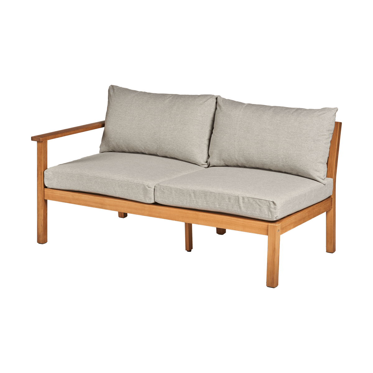 1898 Stockaryd soffmodul 2-sits höger teak/light grey