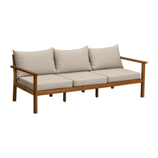 1898 Stockaryd Sofa 3-Sitzer Teak/Beige