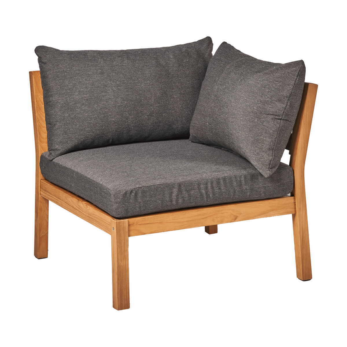 1898 Stockaryd Sofamodul Eckteil teak/dark grey