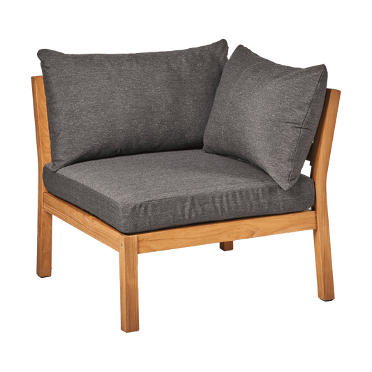 1898 Stockaryd Sofamodul Eckteil teak/dark grey