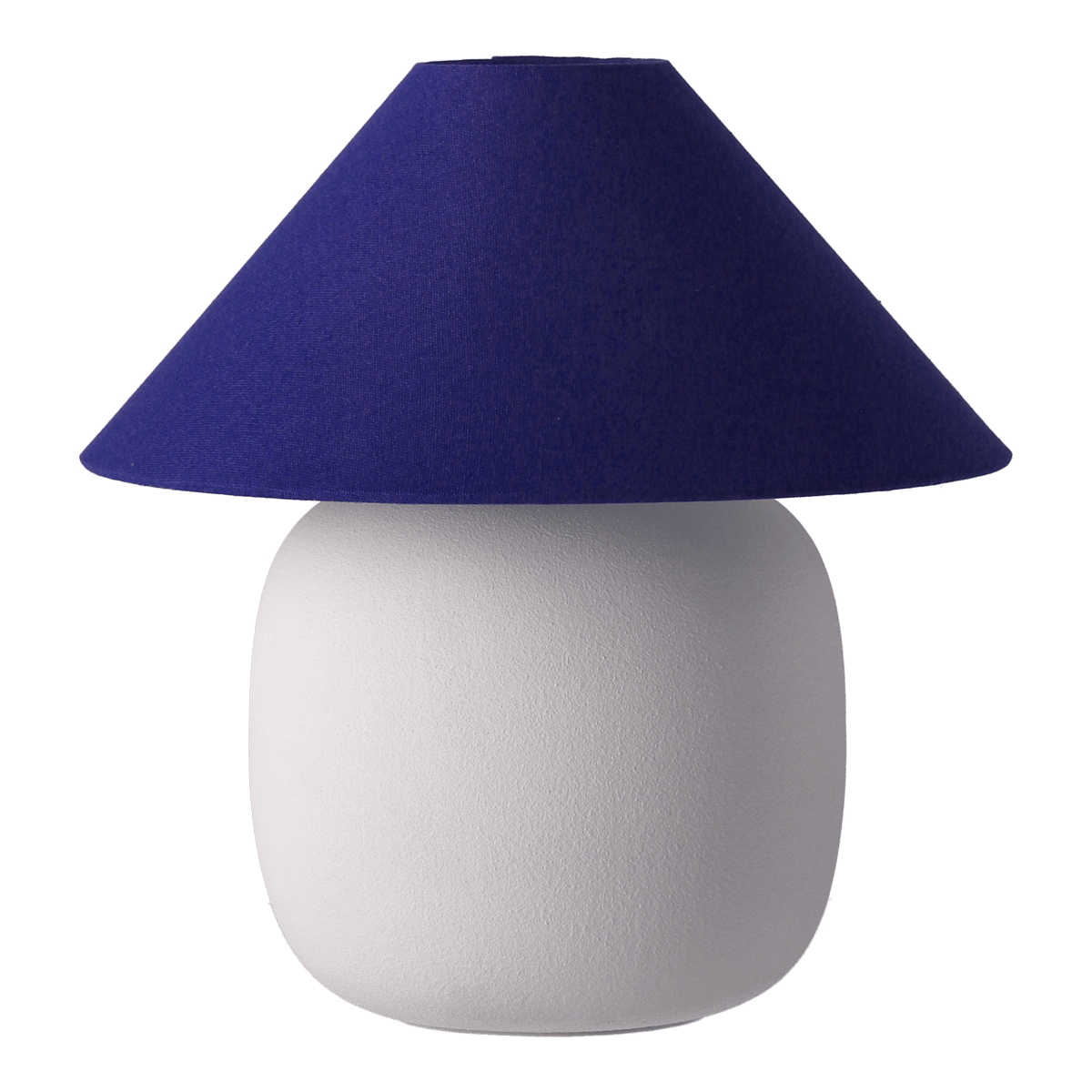 Scandi Living Boulder bordslampa 29 cm white-cobolt