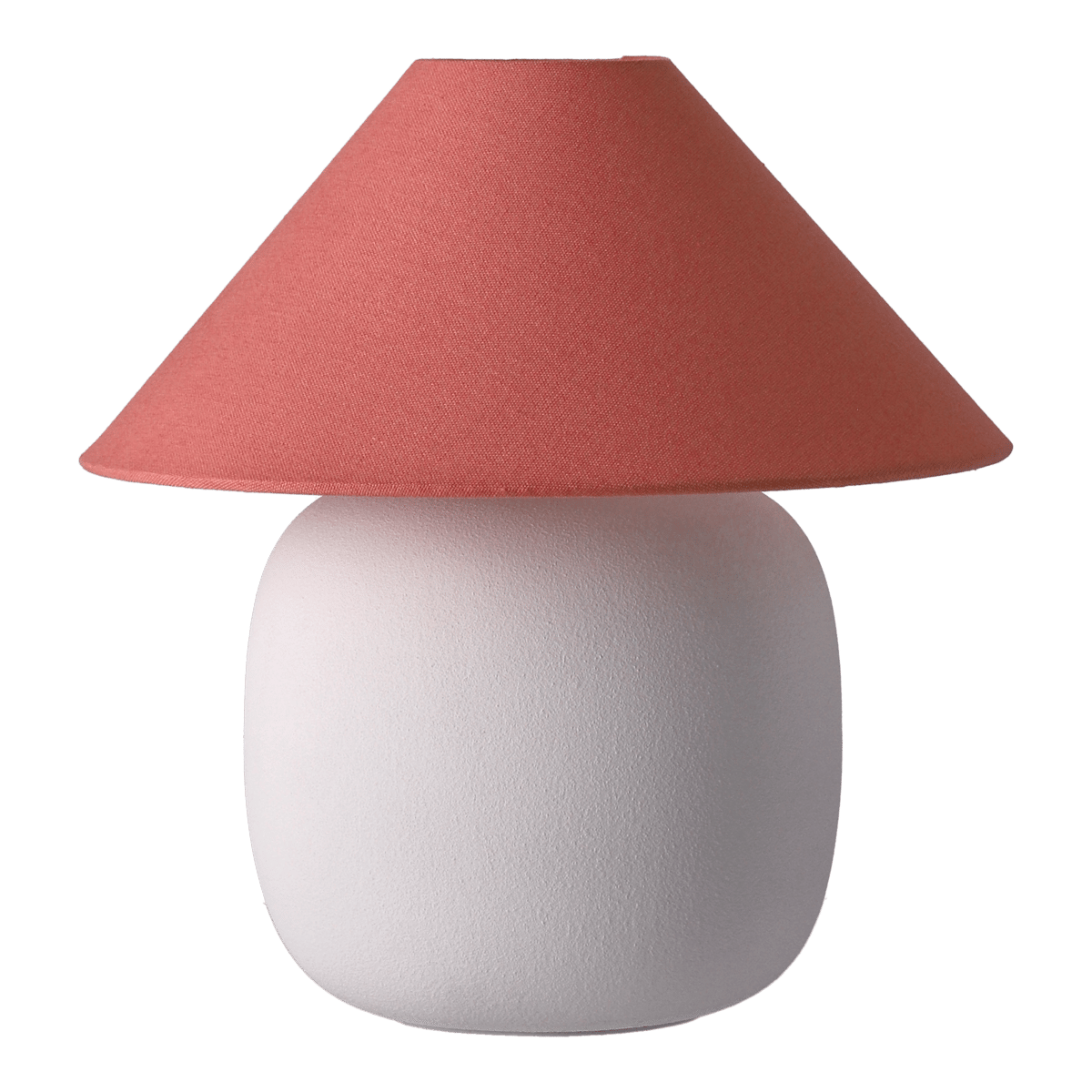 Scandi Living Boulder bordslampa 29 cm white-peach