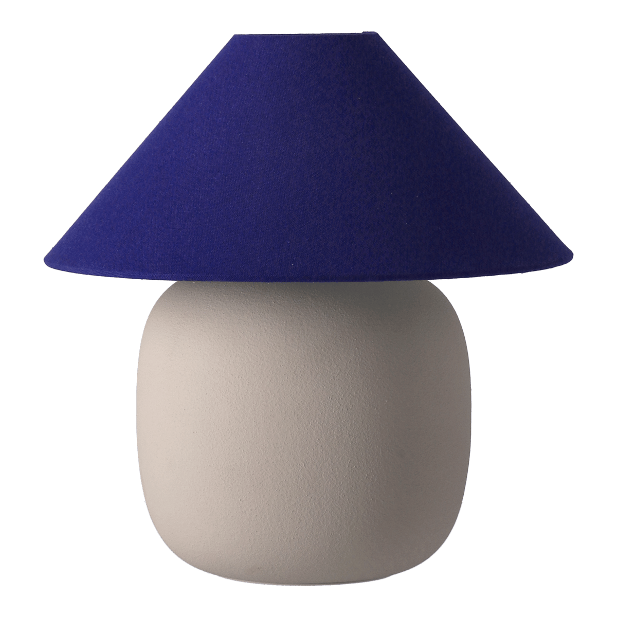 Scandi Living Boulder bordslampa 29 cm beige-cobolt