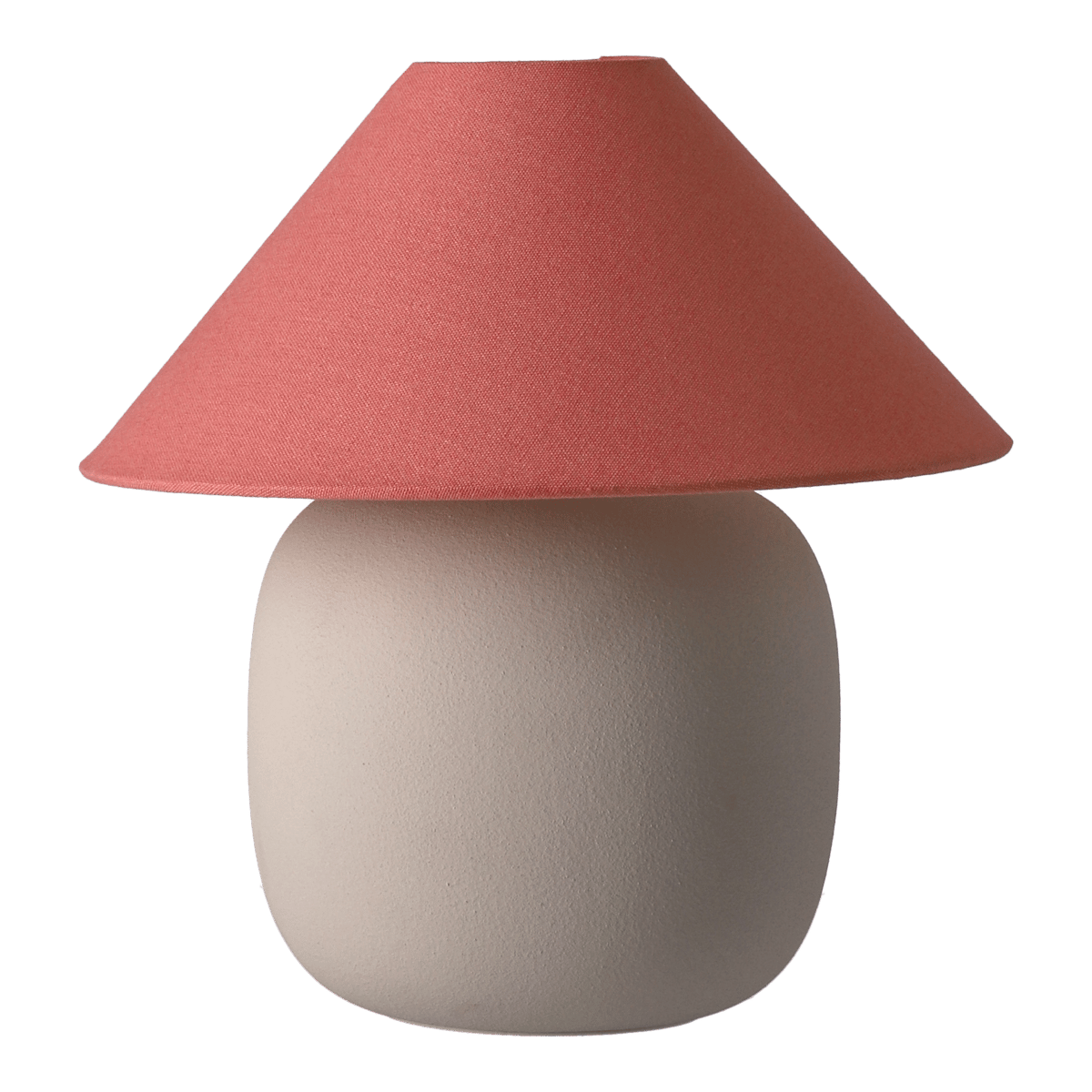 Scandi Living Boulder Tischleuchte 29 cm beige-peach