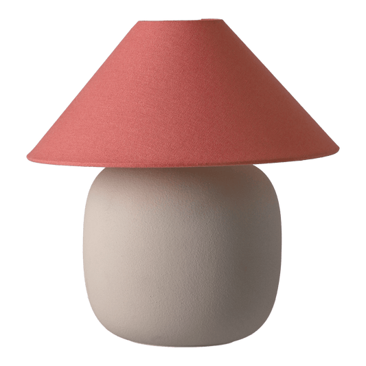 Scandi Living Boulder Tischleuchte 29 cm beige-peach