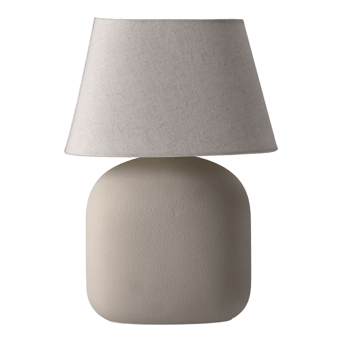 Scandi Living Boulder Leuchte beige-nature