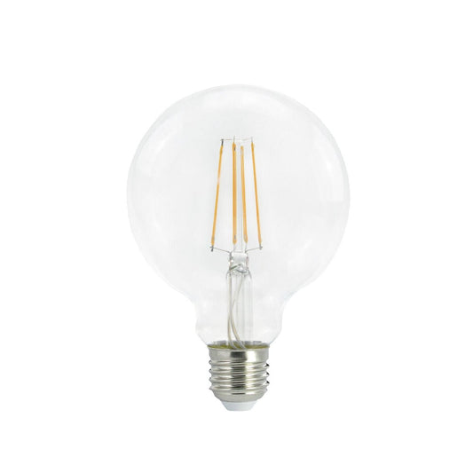 Airam Airam Filament LED 3-stegs dimring-glob ljuskälla klar, med minne, 95mm e27, 7w