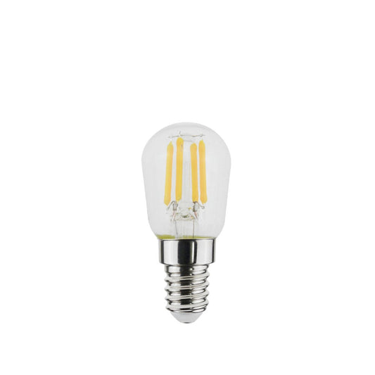 Airam Airam Filament LED pear Glühbirne Klar, mit Speicher, t26 e14, 3w