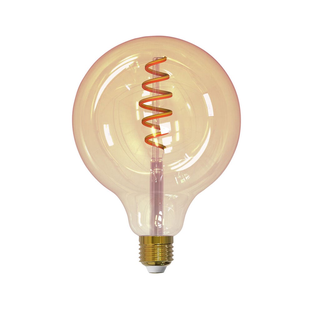 Airam Airam Smarta Hem Filament LED-glob Glühbirne Amber, 125mm, spiral e27, 6w