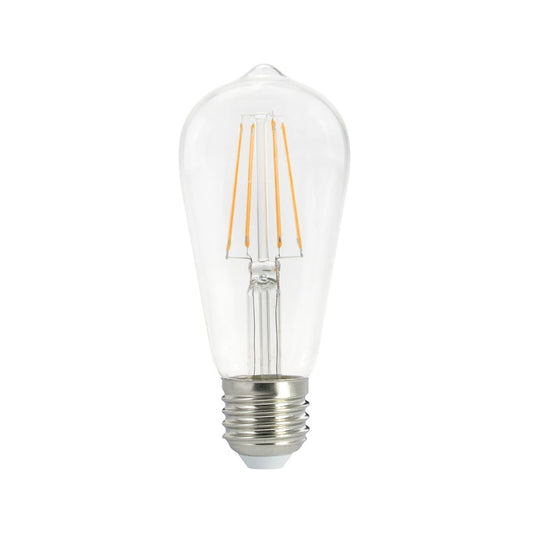 Airam Airam Filament LED Edison Glühbirne Klar-dimmbar-4-flammig e27-5w