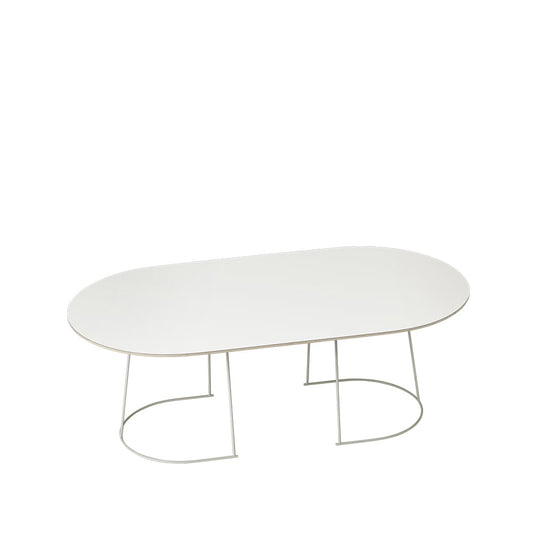 Muuto Airy Soffbord ovalt offwhite, nanolaminat, large