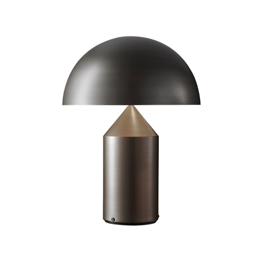 Oluce Atollo large 233 bords/golvlampa metall satin bronze, large