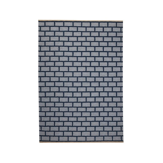 Kateha Brick Teppich Blue, 170 x 240cm