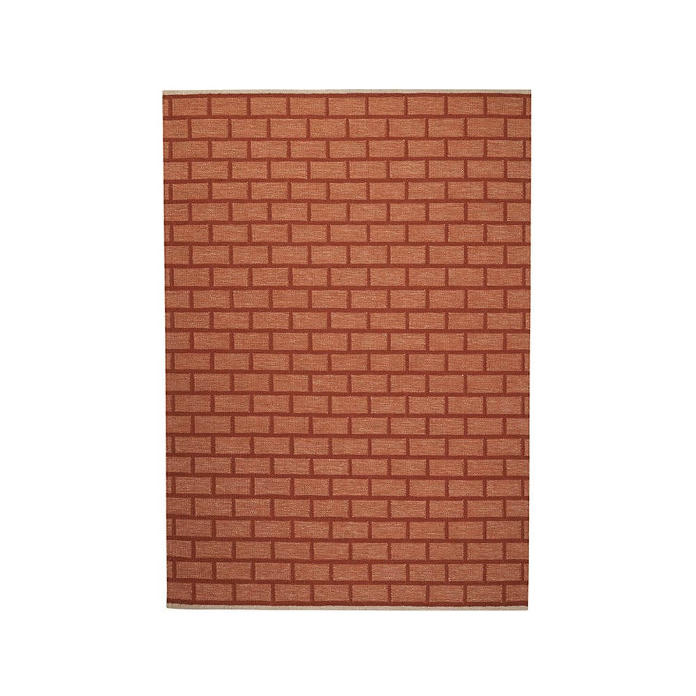 Kateha Brick matta rust, 170x240 cm