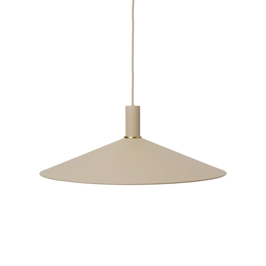 ferm LIVING Collect Pendelleuchte Cashmere, low, angle shade