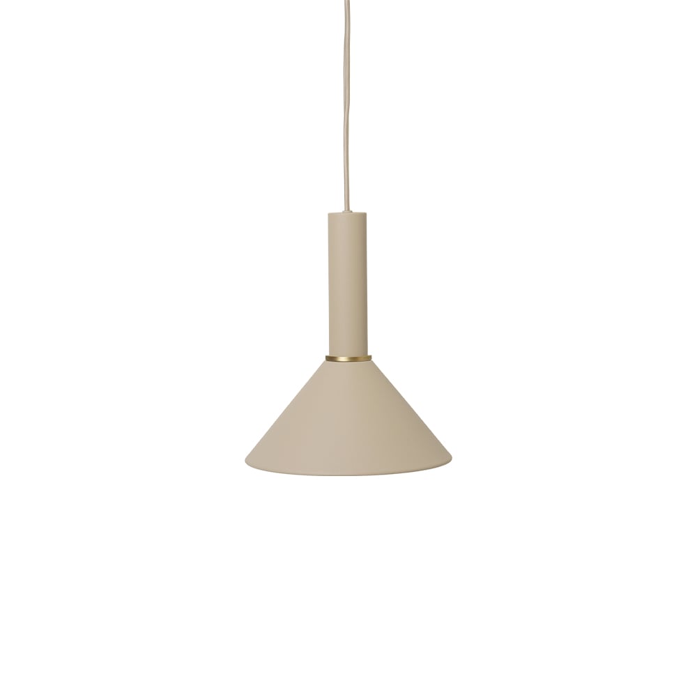 ferm LIVING Collect pendel cashmere, high, cone shade