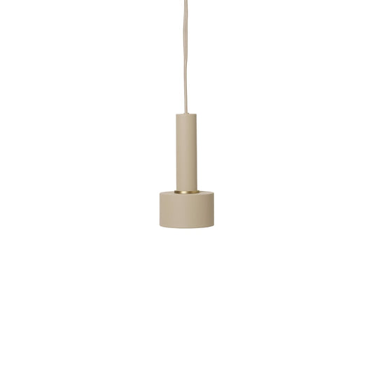 ferm LIVING Collect Pendelleuchte Cashmere, high, disc shade