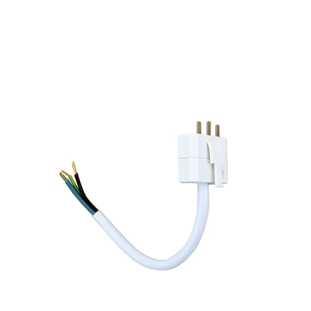 Airam Lampenfassung DCL Weiß, mit Kabel 15cm