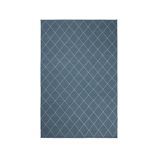 Chhatwal & Jonsson Diamond Teppich Heaven blue/offwhite, 230 x 336cm