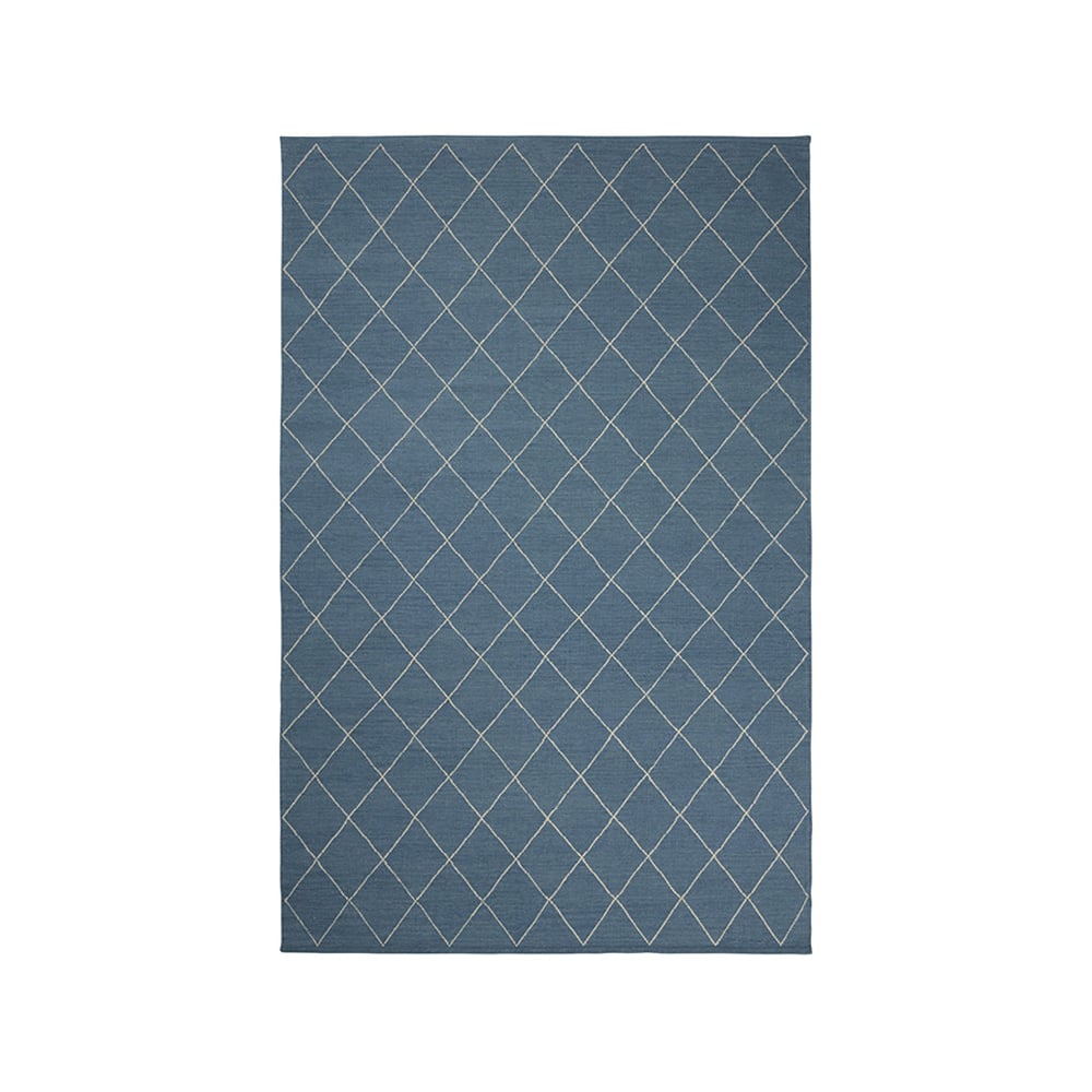 Chhatwal & Jonsson Diamond Matta heaven blue/offwhite, 230x336 cm