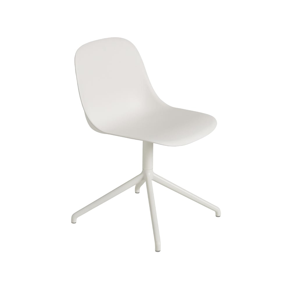 Muuto Fiber sidostol Natural white-White (plastic)