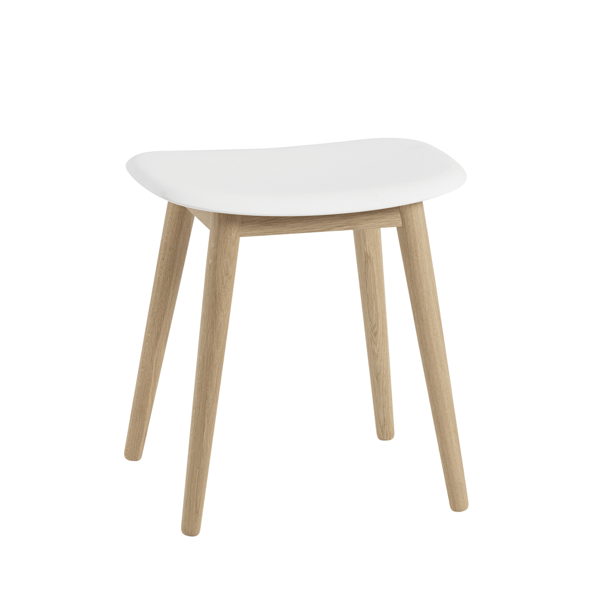 Muuto Fiber pall natural white, ekben