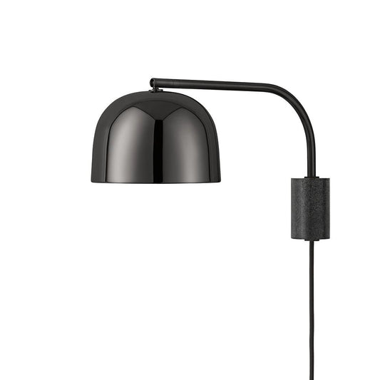 Normann Copenhagen Grant Wandleuchte Black, Klein- Stahl, Granit