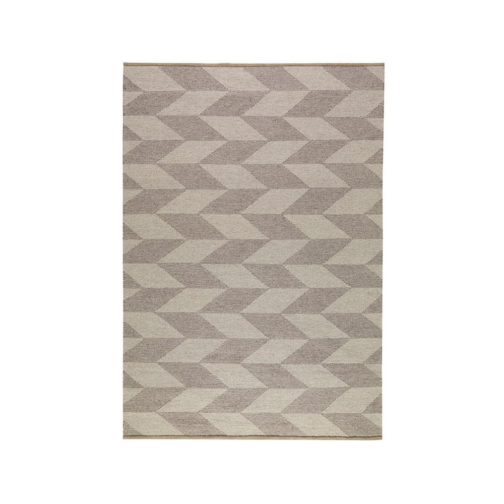 Kateha Herringbone Weave matta light beige, 170x240 cm