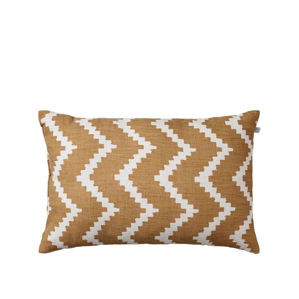 Chhatwal & Jonsson Ikat Sema Kissen Beige/offwhite, 40cm