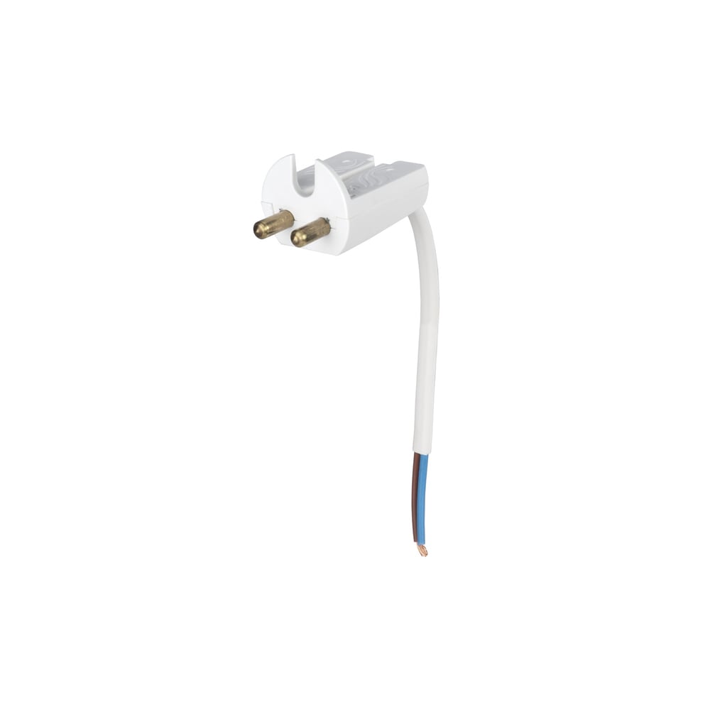 Airam Lampenfassung Weiß, mit Kabel 11 cm, ungeerdet