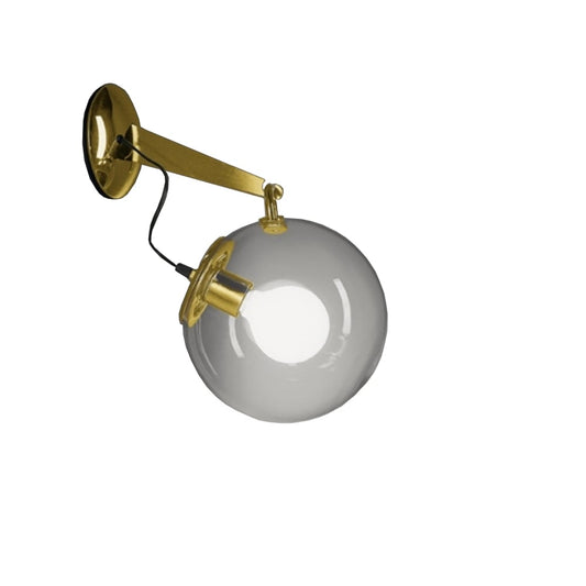 Artemide Miconos vägglampa Brass