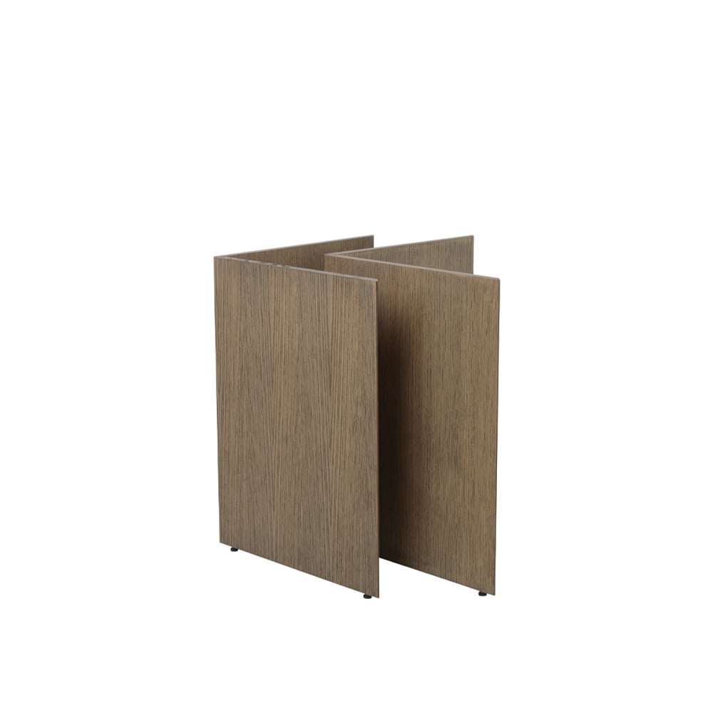 ferm LIVING Mingle Tischbeine 2er Pack Oak dark stained, w68