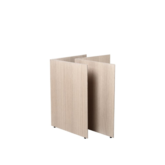 ferm LIVING Mingle Tischbeine 2er Pack Oak natural veneer, w68