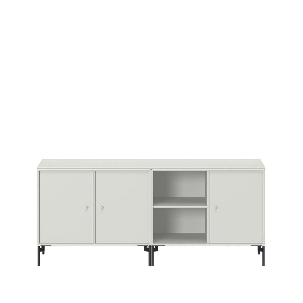 Montana Save Sideboard Nordic 09, Beine schwarz lackiert