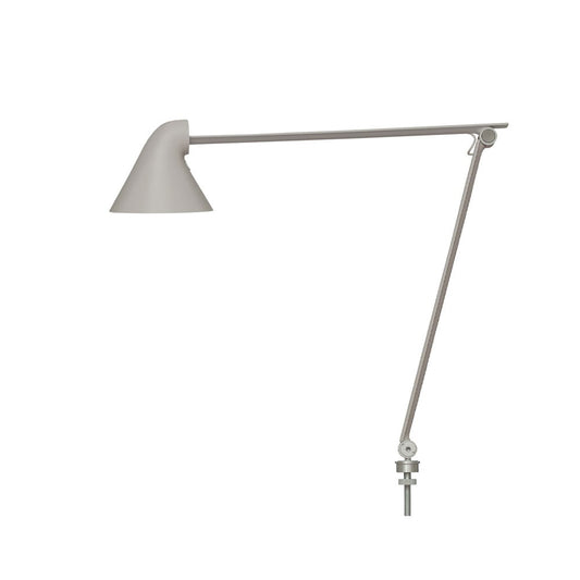 Louis Poulsen NJP skrivbordslampa Ljusgrå, stift ø40 cm, 3000k