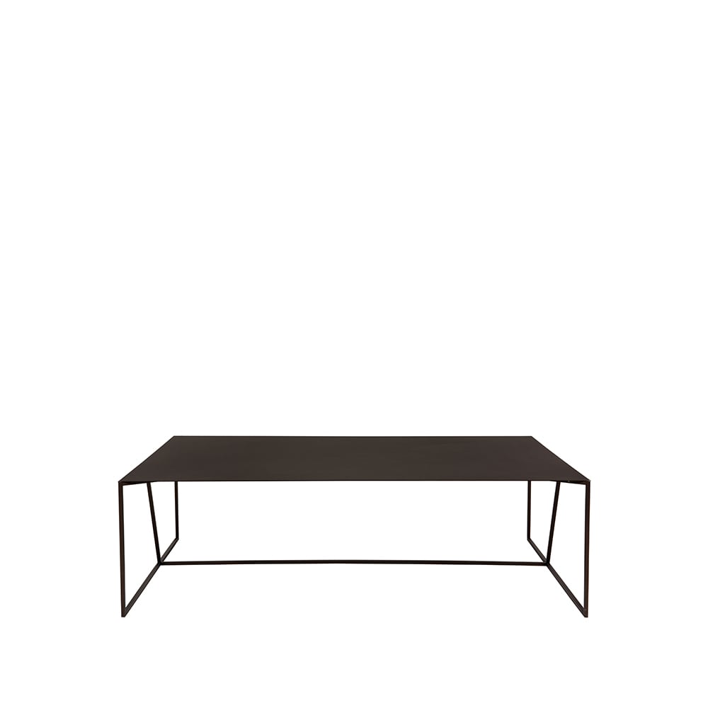 Asplund Oblique Couchtisch Bronze, rechteckig