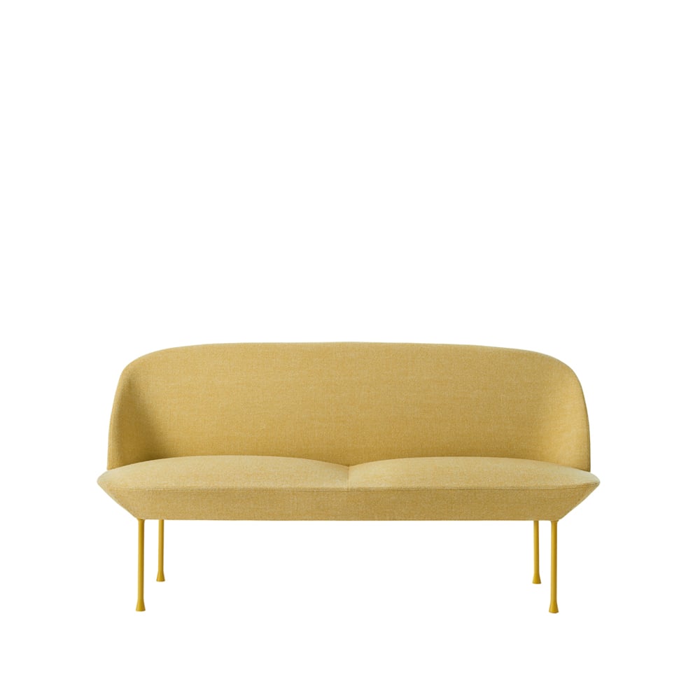 Muuto Oslo soffa 2-sits Hallingdal 407-Yellow