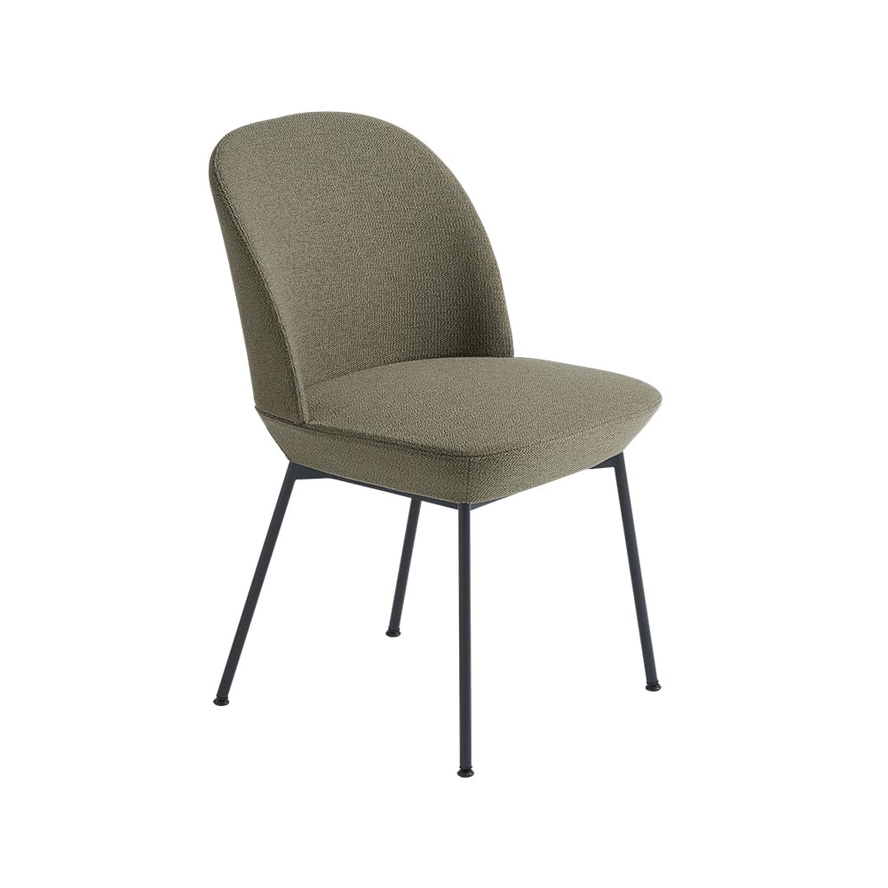 Muuto Oslo sidostol tygklädd Ocean 21-Anthracite black