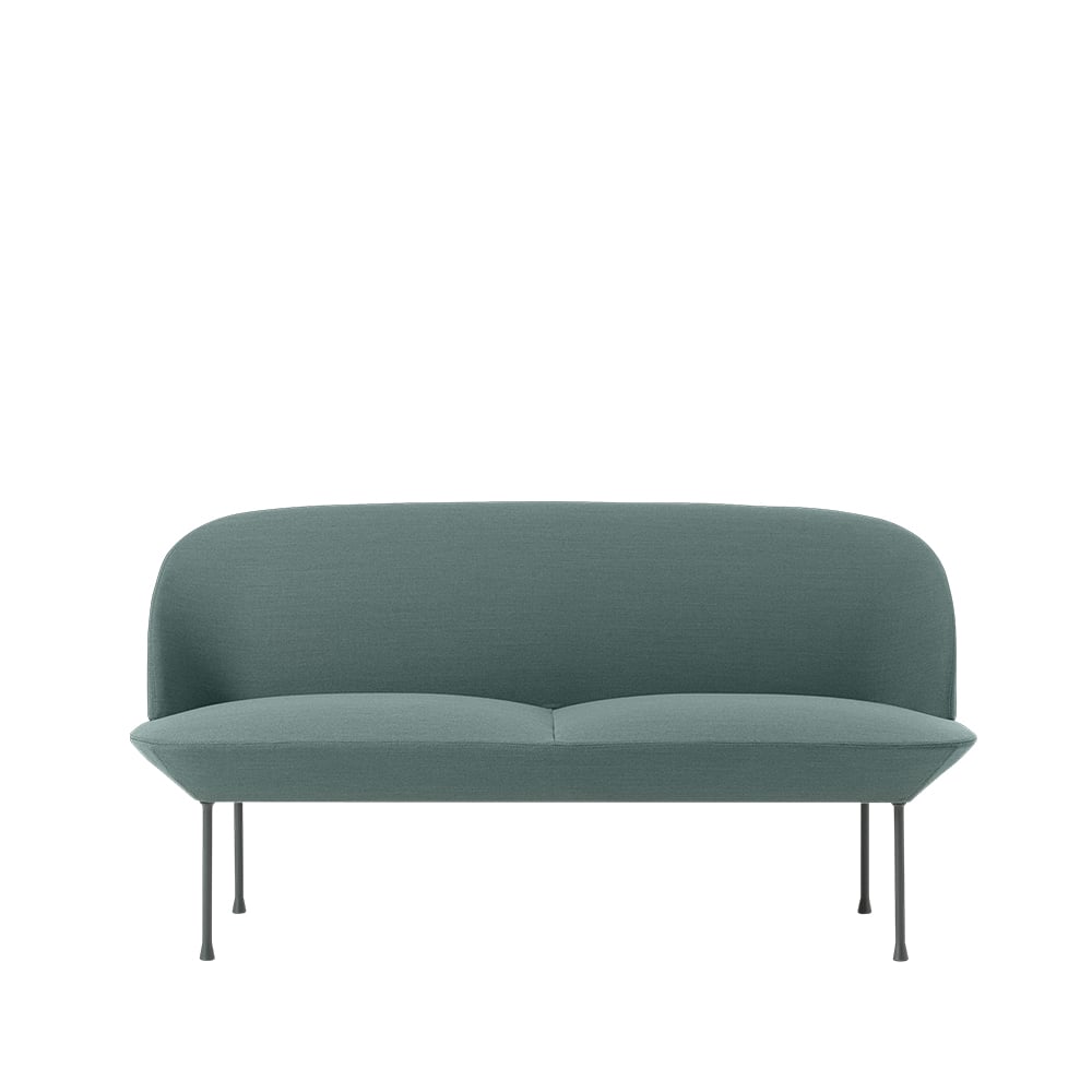 Muuto Oslo soffa 2-sits Steelcut trio 966-Dark grey