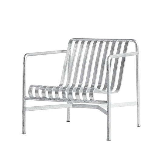 HAY Palissade Low Lounge-Sessel Hot galvanized