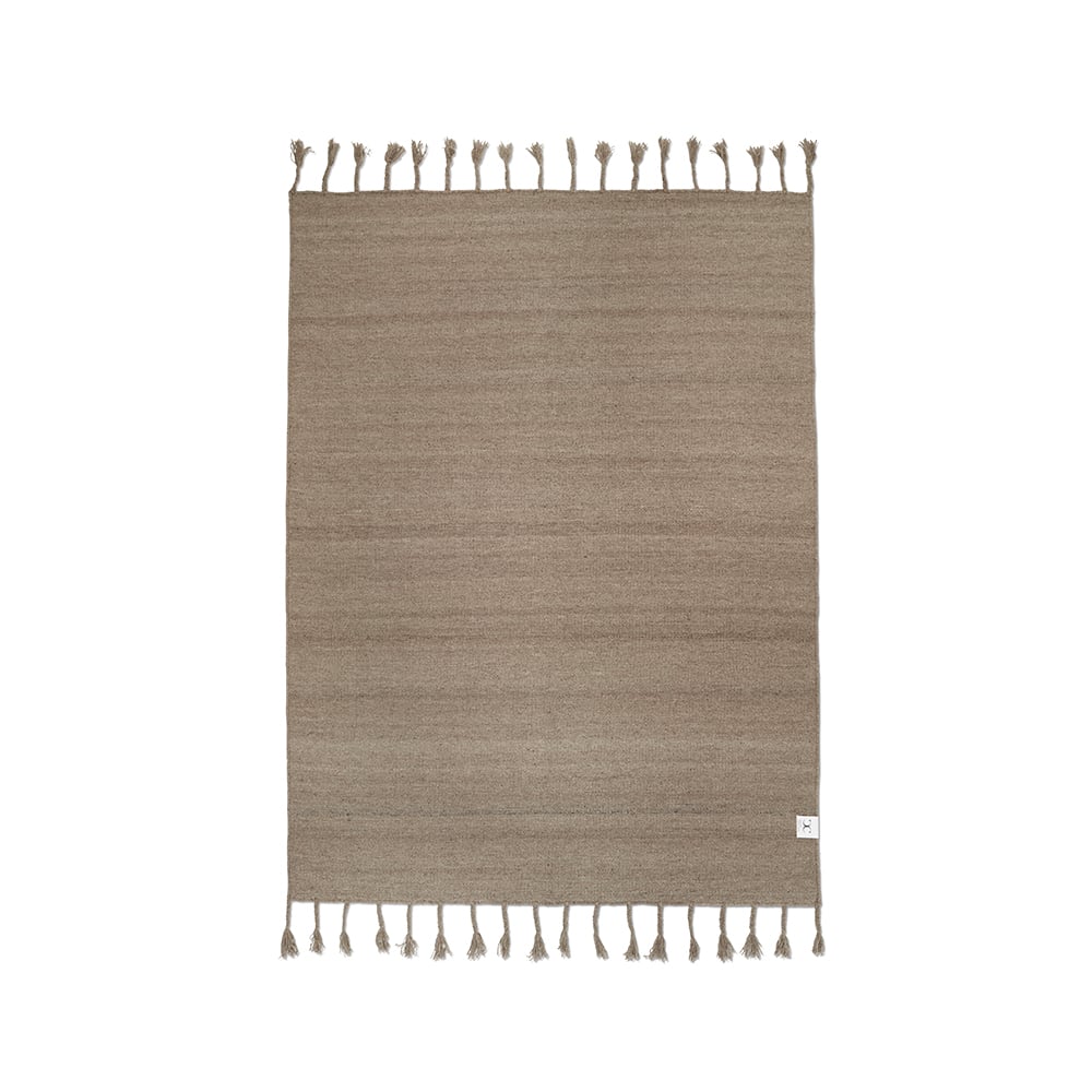 Classic Collection Plain Teppich Beige, 200 x 300cm