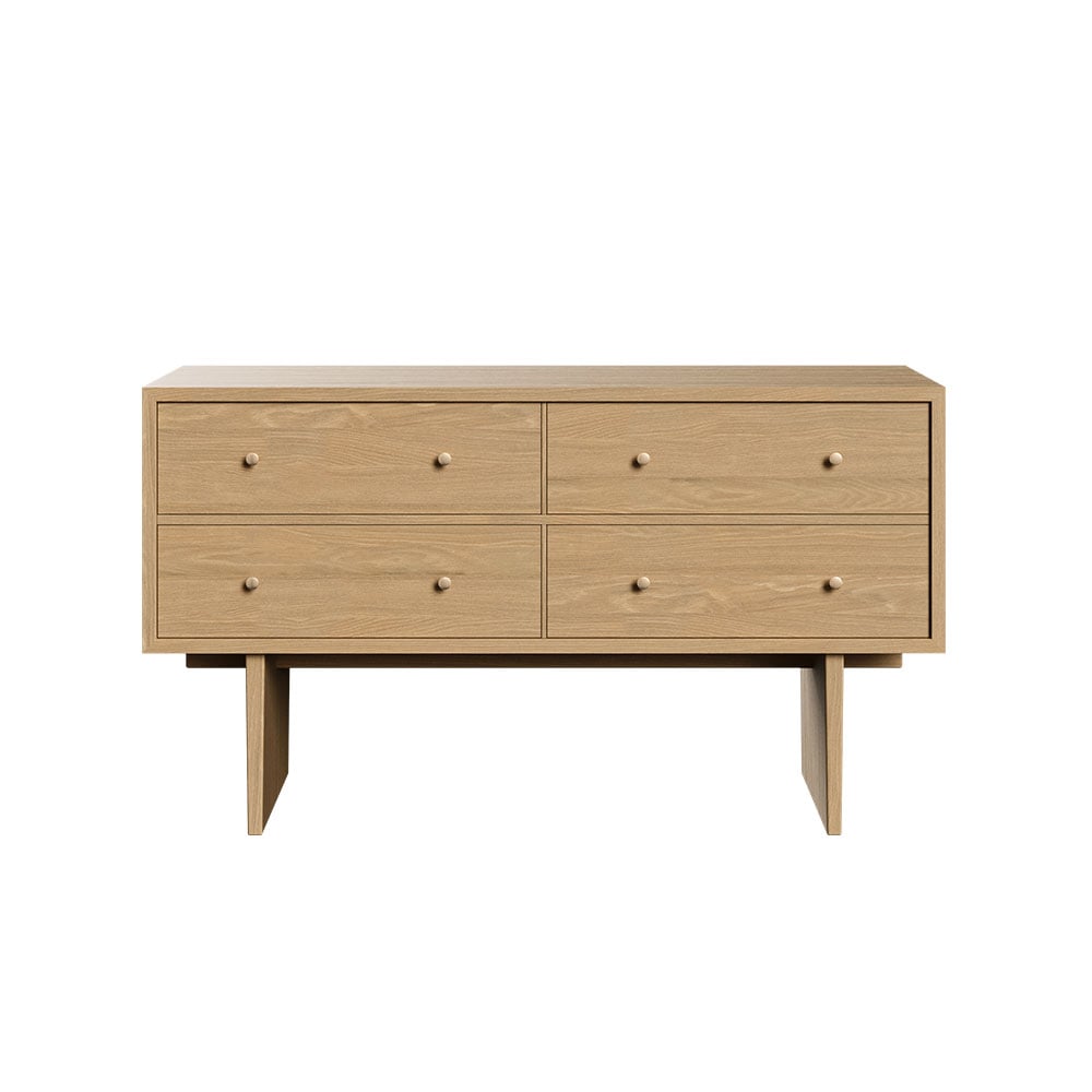 GUBI Private Sideboard Eiche, Hell gebeizte Eiche