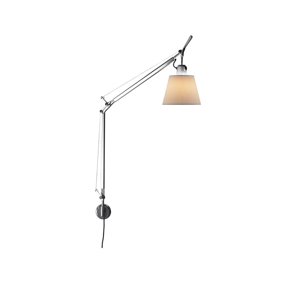 Artemide Tolomeo Basculante Wandleuchte Pergament