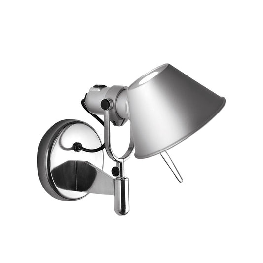 Artemide Tolomeo Faretto vägglampa Aluminium (med på/avknapp)