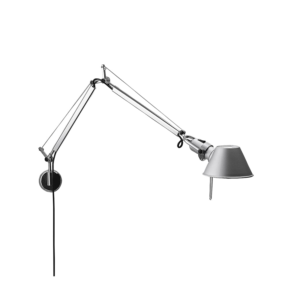 Artemide Tolomeo Mini Wandleuchte Aluminium